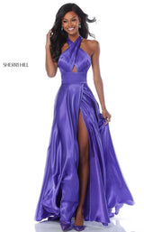 Sherri Hill 51897 Purple