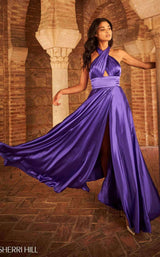 Sherri Hill 51897 Purple