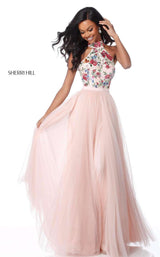 Sherri Hill 51908 Blush Multi