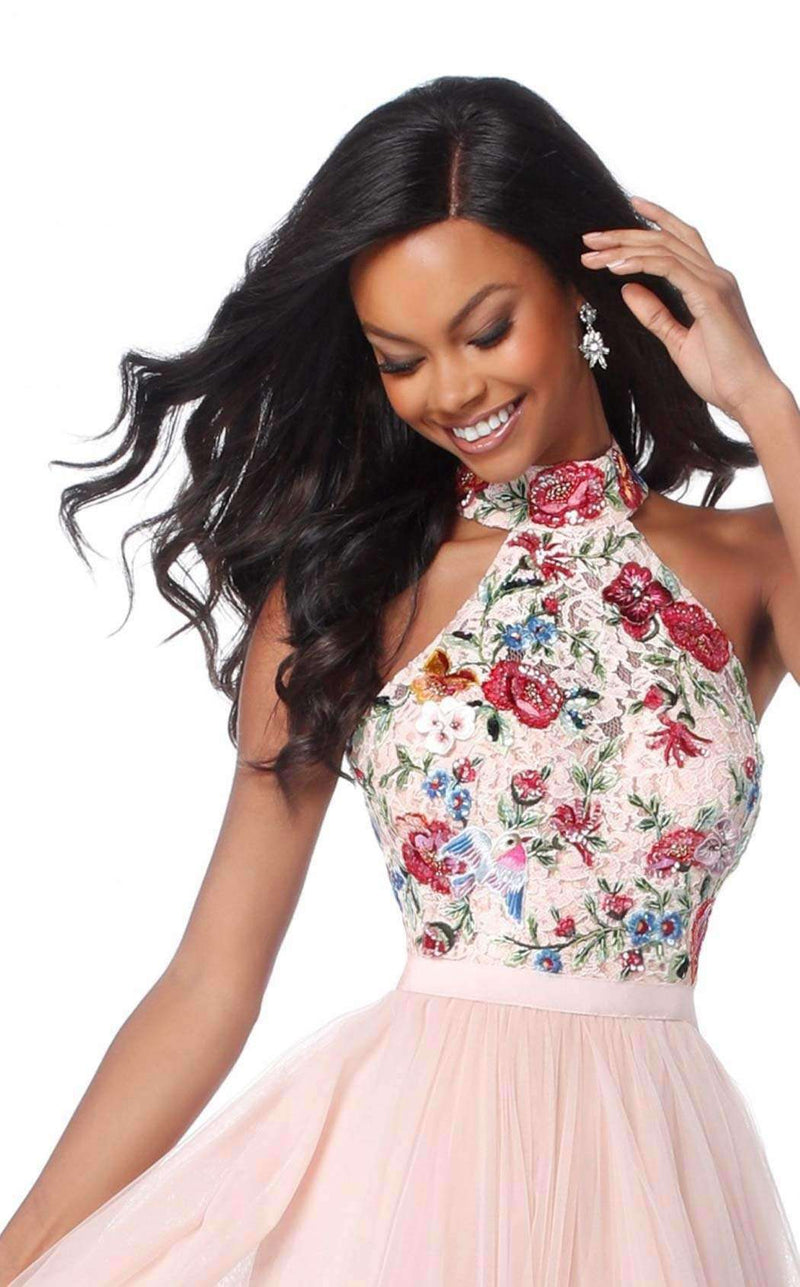 Sherri Hill 51908 Blush Multi
