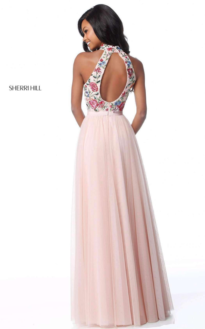 Sherri Hill 51908 Blush Multi