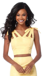 Sherri Hill 51918 Yellow