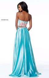 Sherri Hill 51932 Aqua-Print