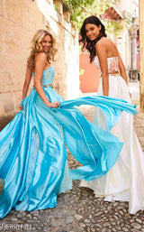 Sherri Hill 51932 Ivory Print