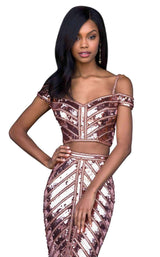 Sherri Hill 51934 Copper