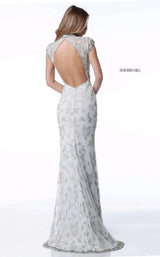 Sherri Hill 51949 Ivory/Silver