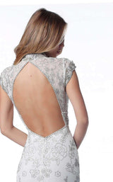 Sherri Hill 51949 Ivory/Silver