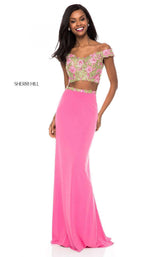 Sherri Hill 51951 Fuchsia