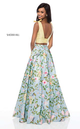 Sherri Hill 51959 Aqua-Print