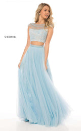 Sherri Hill 51973 Light Blue