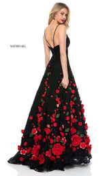 Sherri Hill 51993 Black/Red