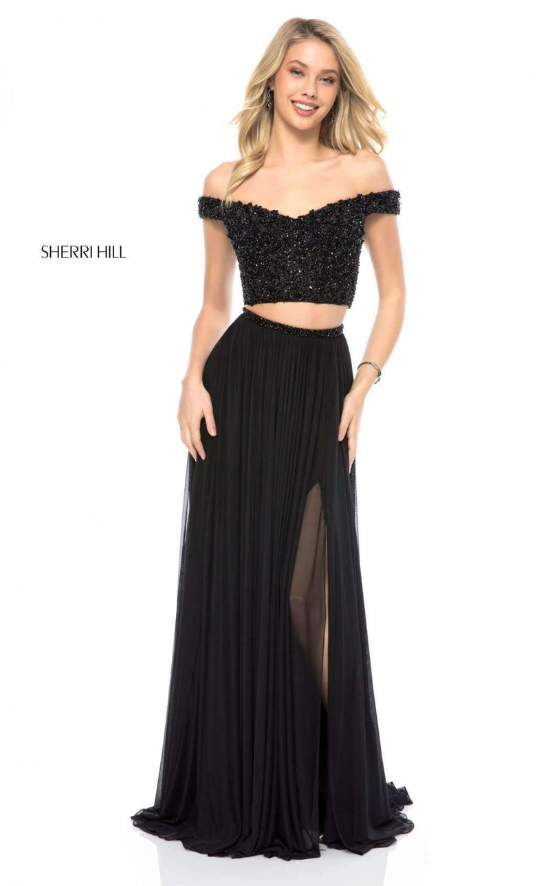 Sherri Hill 51996 Black