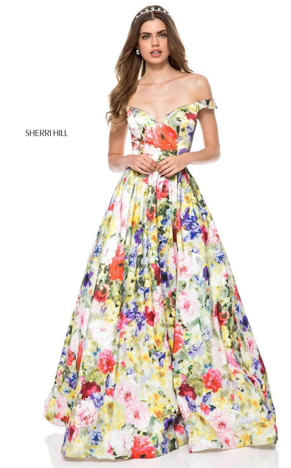 Sherri Hill 52004 Print