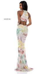 Sherri Hill 52032 Nude Multi
