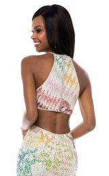 Sherri Hill 52032 Nude Multi