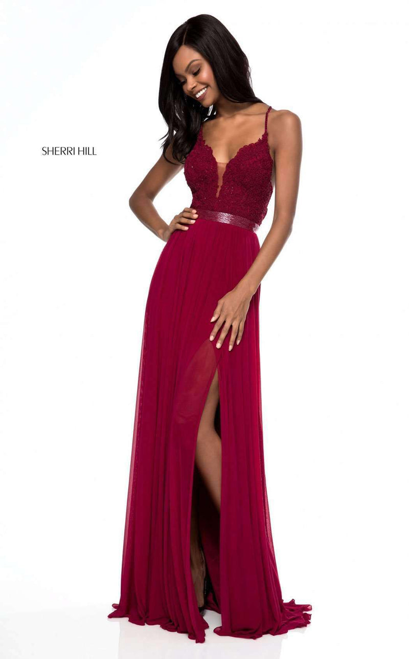 Sherri Hill 52034 Wine