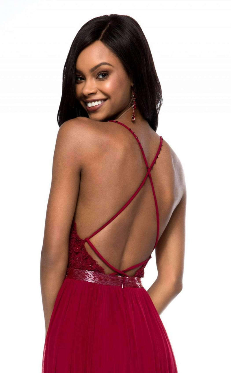 Sherri Hill 52034 Wine
