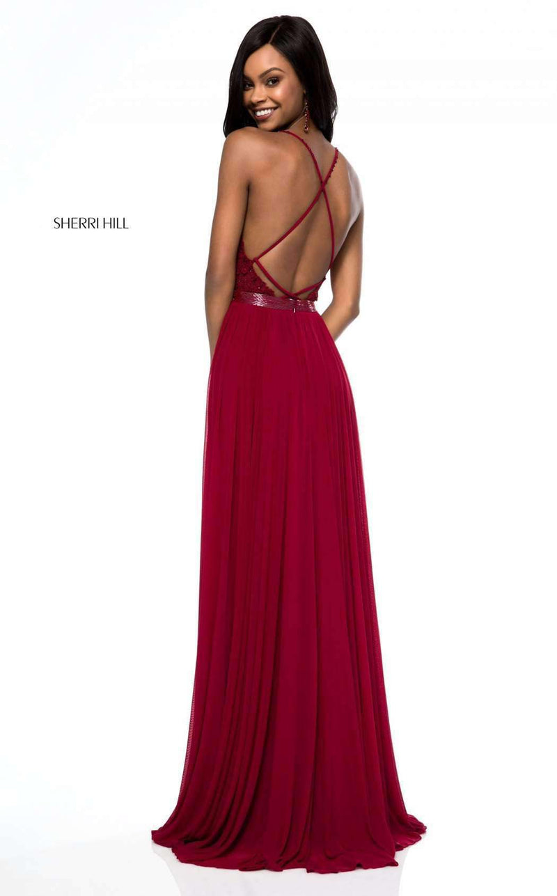 Sherri Hill 52034 Wine