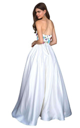 Sherri Hill 52038 Ivory Multi