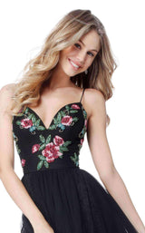 Sherri Hill 52050 Black Multi