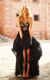 Sherri Hill 52050 Black Multi