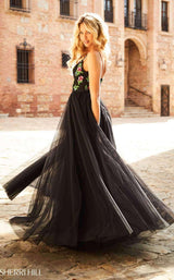 Sherri Hill 52050 Black Multi