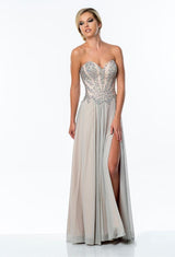 Terani 151P0037 Silver/Nude