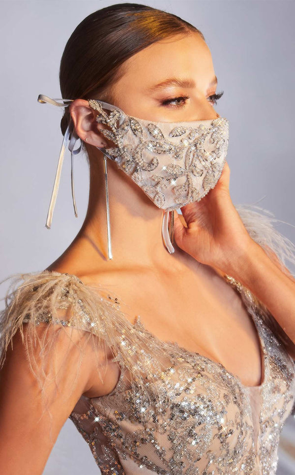 Andrea and Leo MK04P Face Mask Platinum