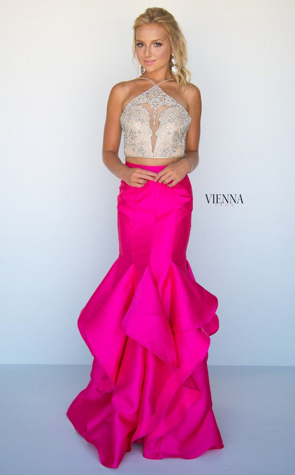 Vienna Prom V8293 Fuchsia