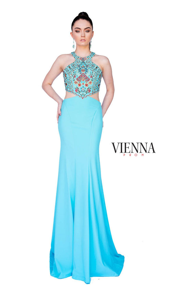 Vienna Prom V8407 Blue