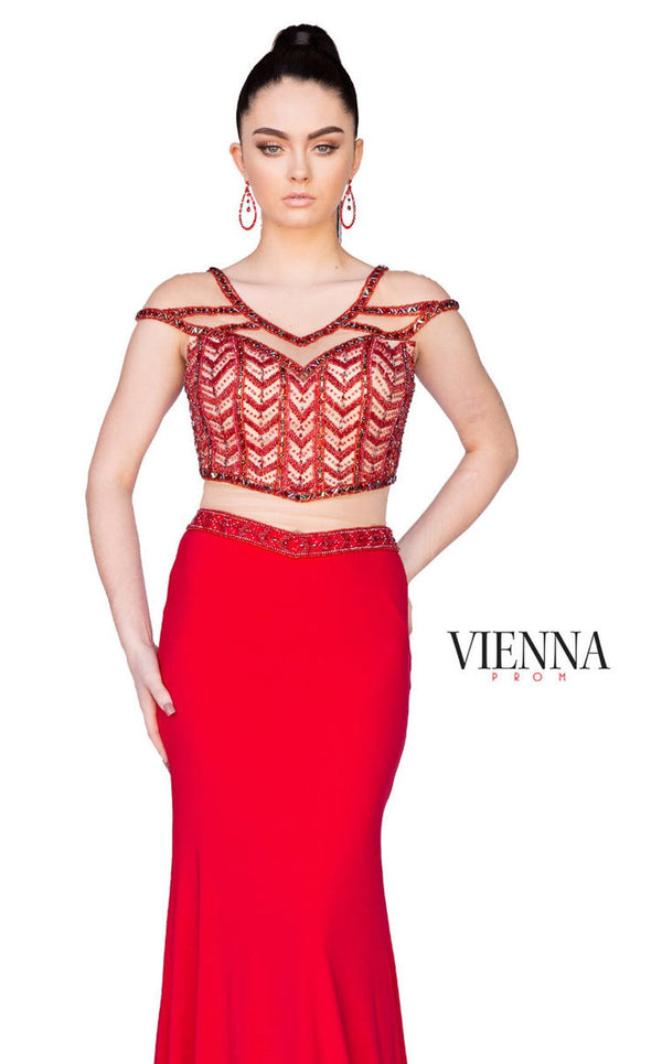 Vienna Prom V8410 Red