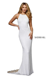 Sherri Hill 52320 Ivory/Gold