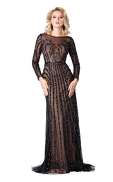MNM Couture 10836 Black-Nude